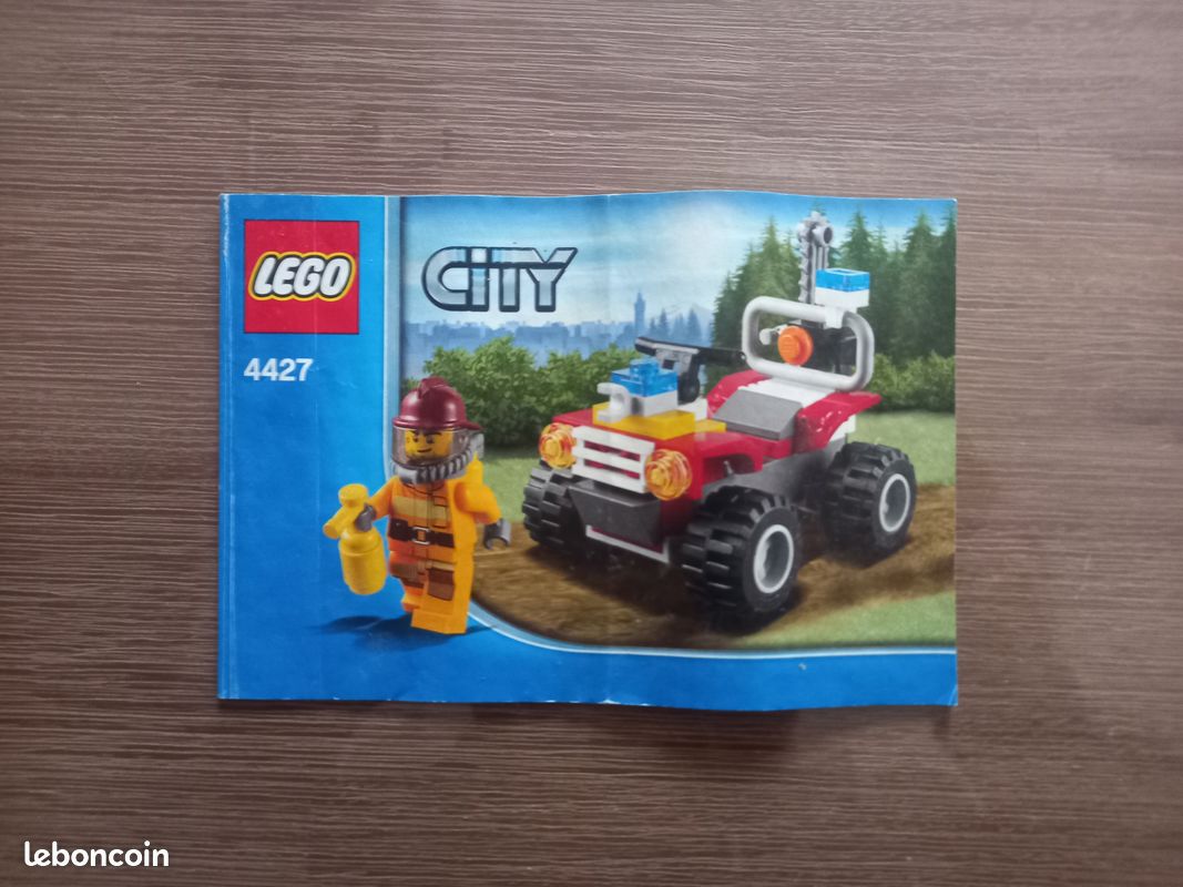 LEGO CITY 4 427 Le quad de pompier-forestier (image 2)