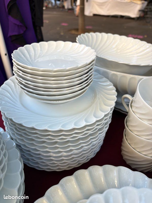 Service Haviland Torse blanc (image 4)