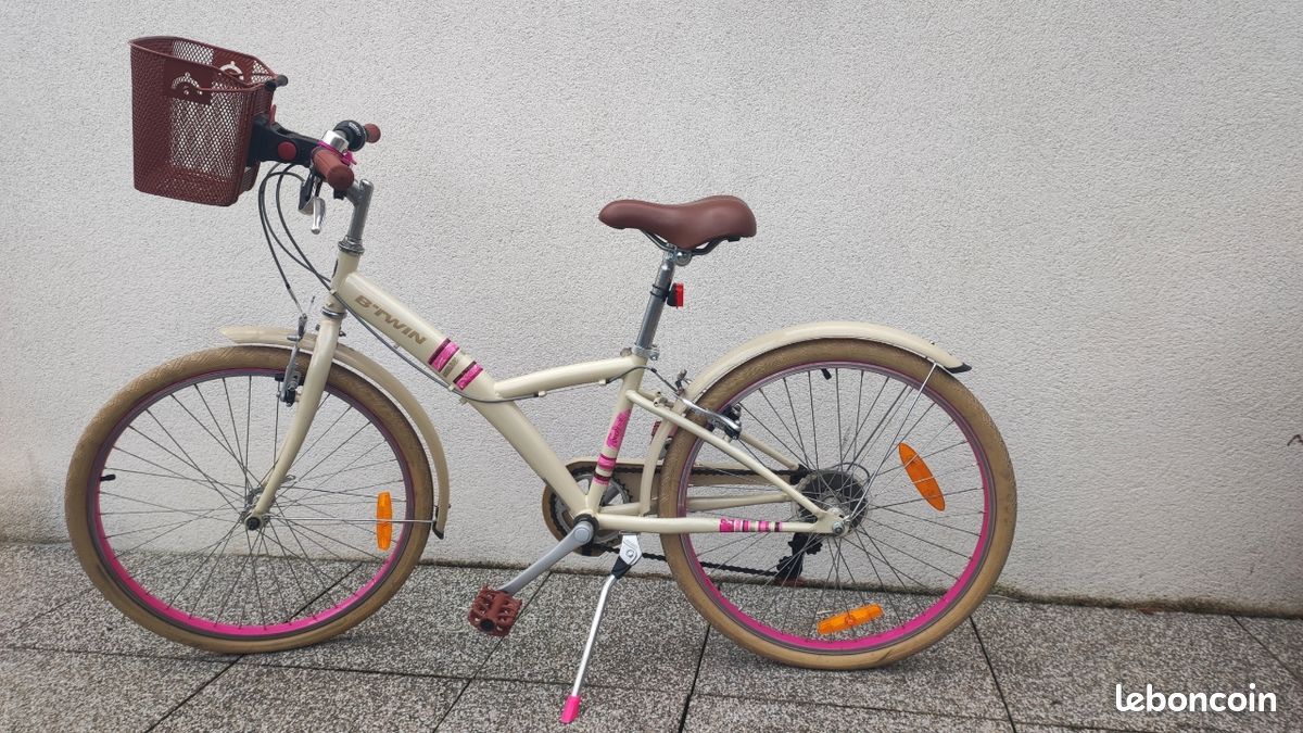 Vélo Fille Btwin Poply 500 24 Pouces Btwin Original 500 Decathlon