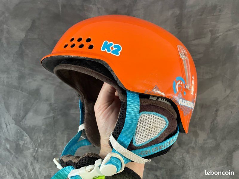 Casque De Ski K2 Route – Léger, Aéré, Avec Fixation Boa – Homme – Marron – 320g