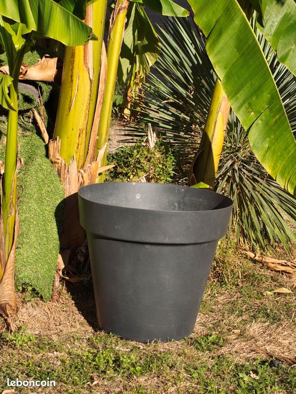 Grand Pot pour plantes Anthracite (image 1)
