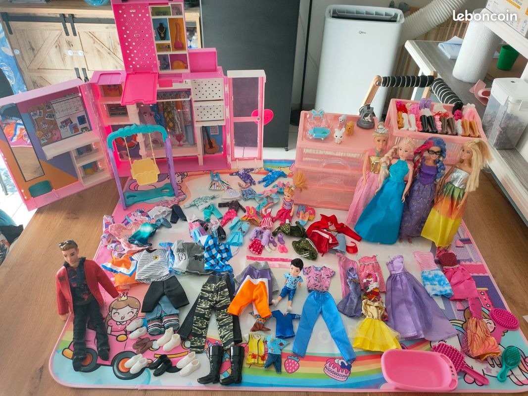 ✨ Lot Barbie de Rêve - Énorme Collection avec Accessoires ✨ (image 1)
