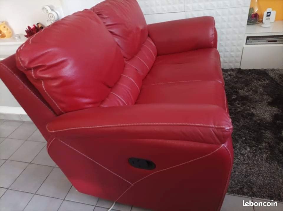 Canapé cuir (image 3)