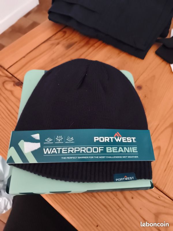 Bonnet Étanche Portwest "Waterproof Beanie" - Neuf avec étiquette (image 1)