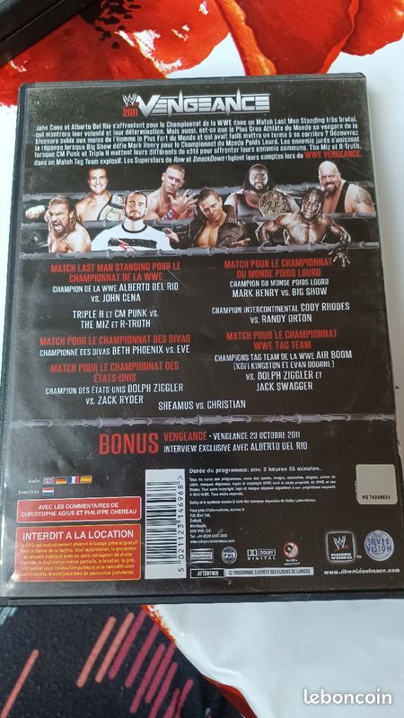 Dvd Vengeance 2011 (image 2)