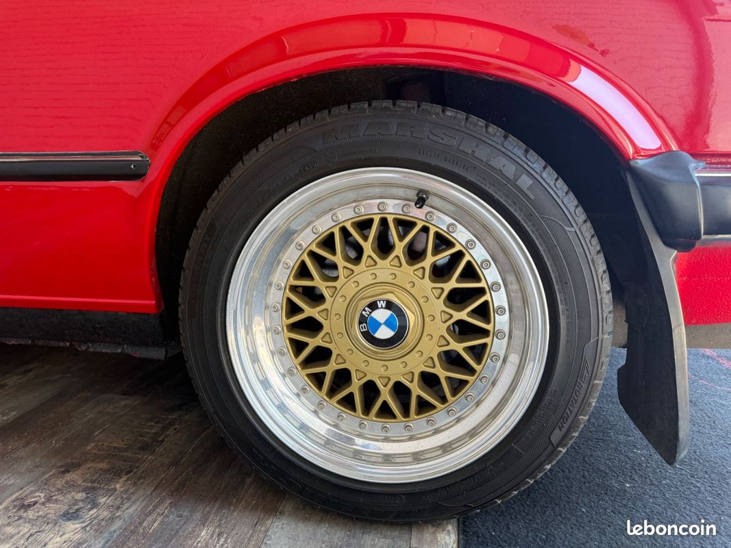 BMW e30 323i M tech 2.3 i 150ch Pont Autobloquant + boite inversée + BBS RM (image 29)