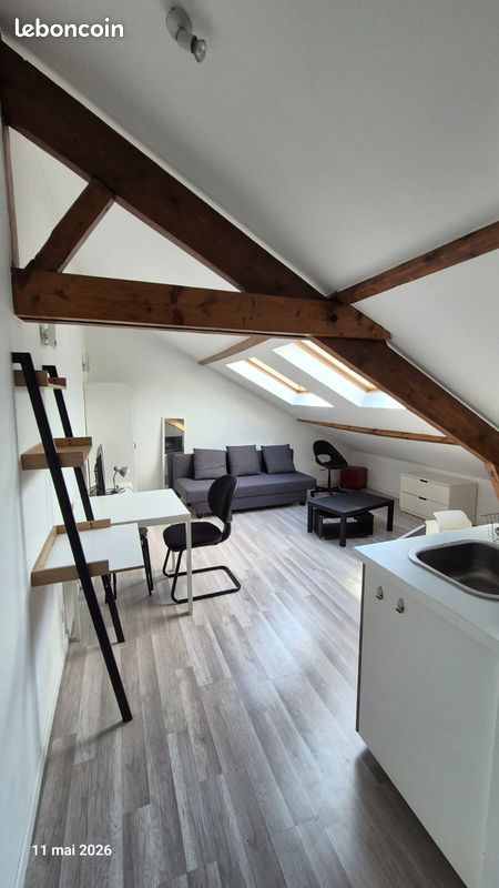 Appartement 1 pièce 18 m² · à Reims · 18 m² · 470 €/mois