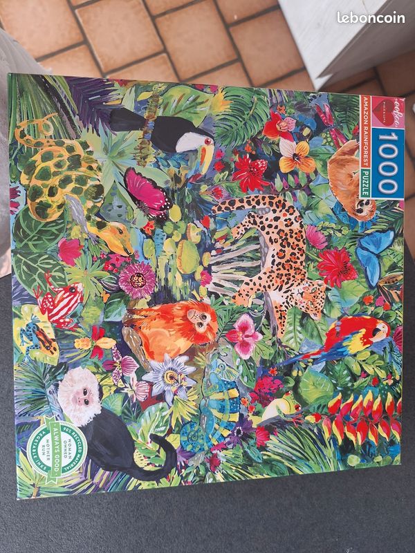 Puzzle forêt Amazonienne 1000 pieces (image 1)