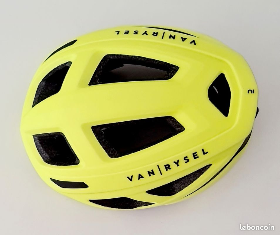Casque velo route jaune fluo - neuf - (image 6)