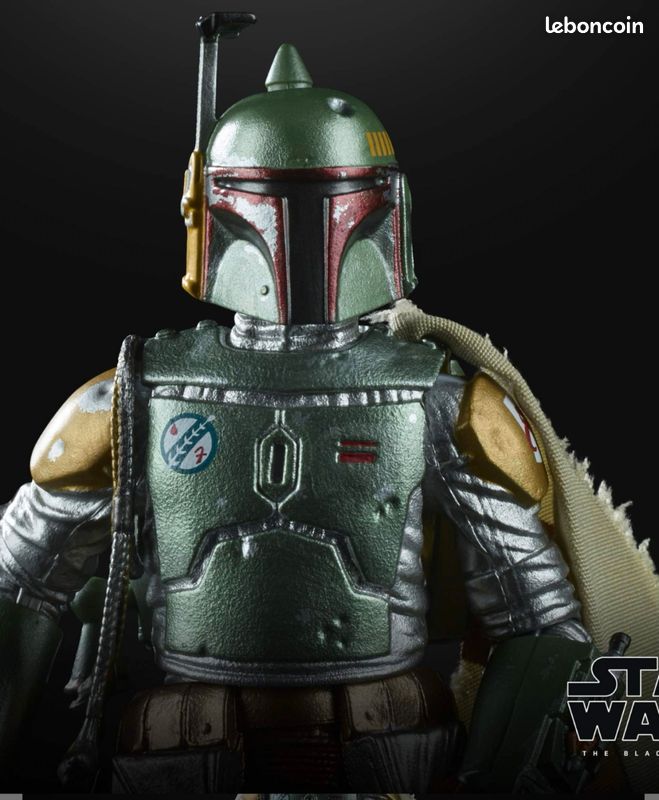 Figurine Boba Fett - Hasbro - Black Series Carbonized / Graphite (image 3)