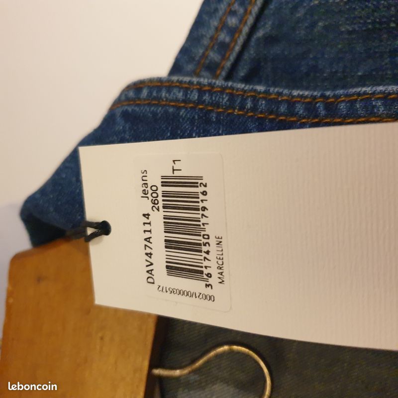 Veste Légère Gérard Darel Paris – Surchemise Blouson Jean Bleu Taille L Femme