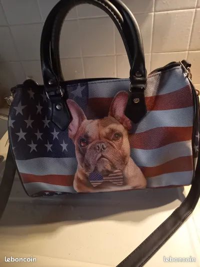 Sac à main bouledogue Américain Accessoires Bagagerie