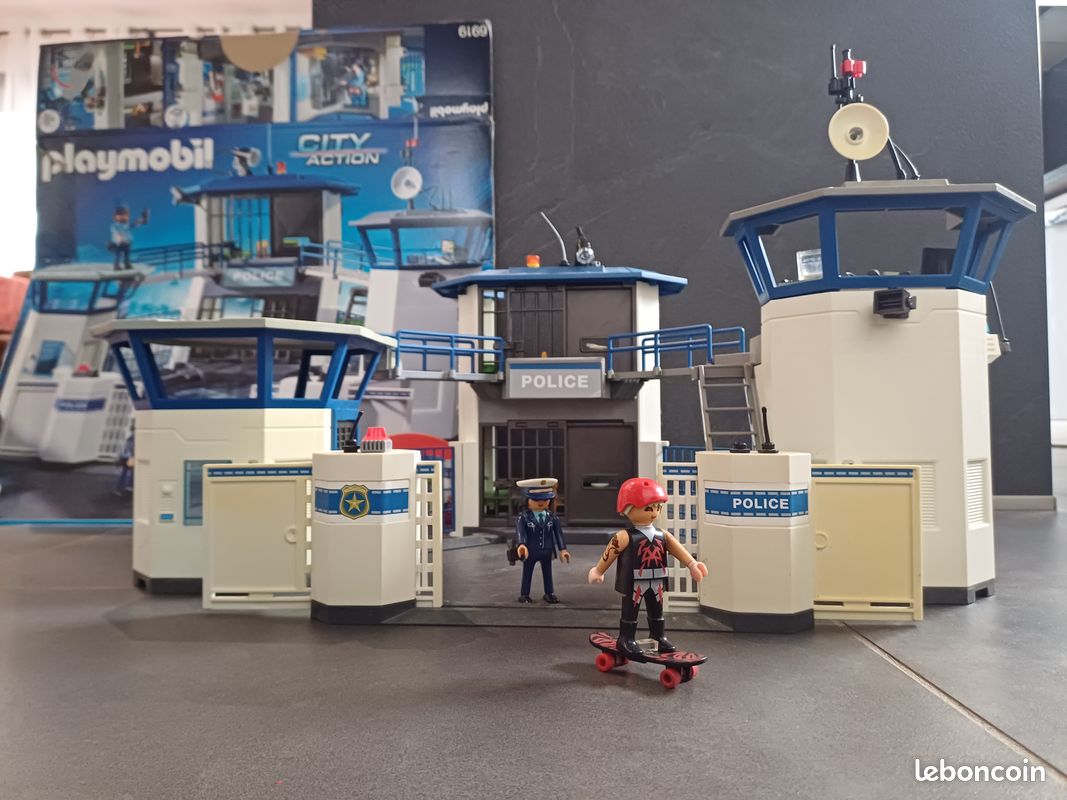 Playmobil commissariat de police avec prison-city action-6919 (image 2)