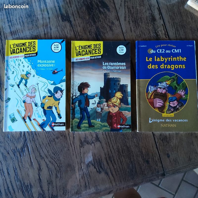 Livre enfant avec énigmes enfant (image 1)