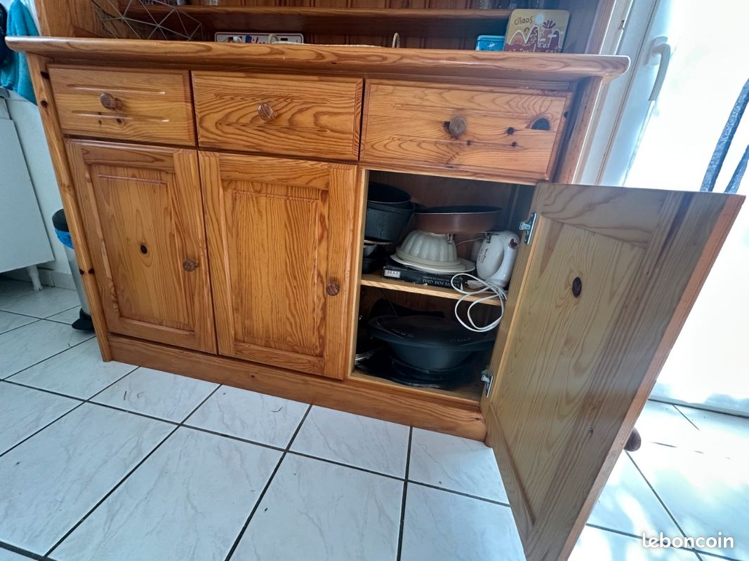 Meuble cuisine en pin massif (image 4)