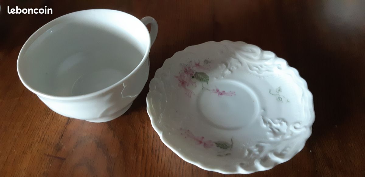 Tasse à déjeuner en porcelaine (image 3)