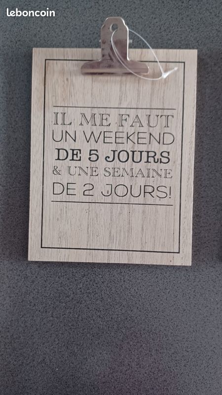 Ardoise murale décorative (image 3)