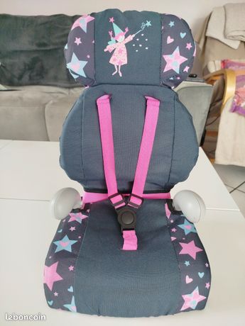 Siège Auto Poupée 17 Cm - Accessoire Voyage Poussette Peluche Pour Poupées