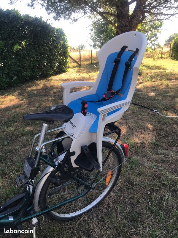 Siège Vélo Enfant Hamax Rouge - Siège Arrière Pour Balades En Famille, Bon état