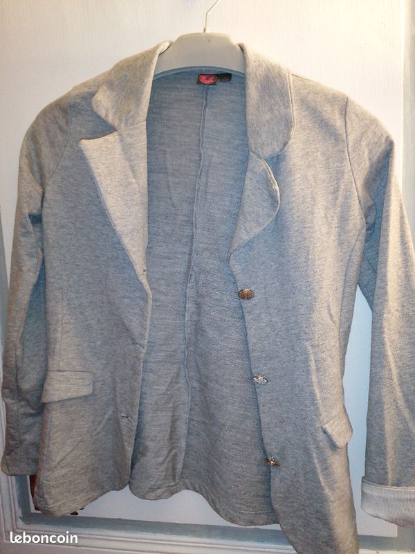 Veste grise (image 1)