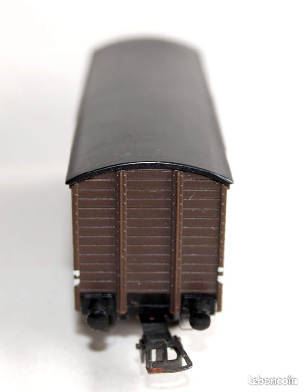 HORNBY O 1/48 WAGON COUVERT A 4 PORTES COULISSANTE, TRANSPORT, PLM KKwf