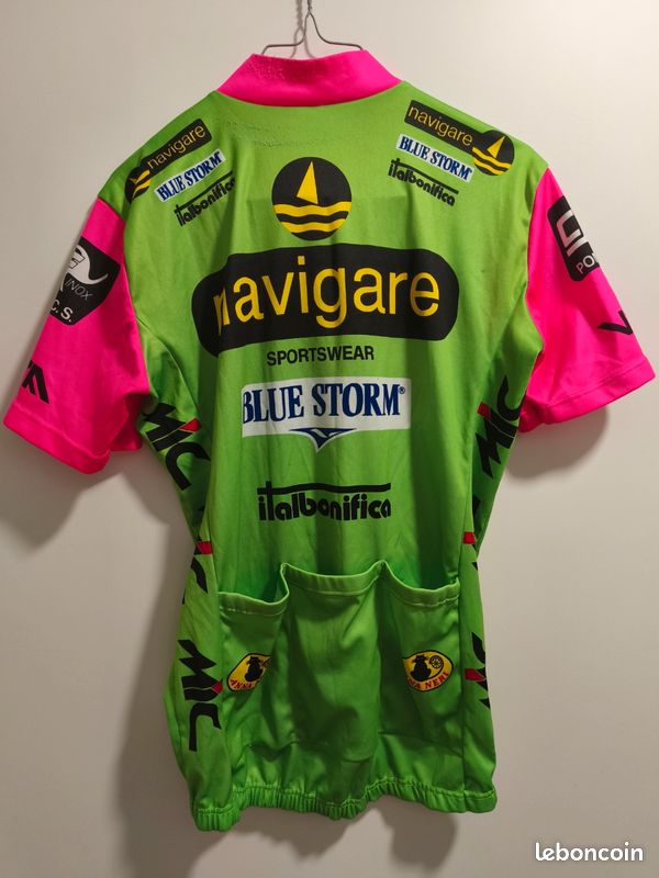 Maillot cycliste Porté Sébastien Portal Cofidis Time Nalini Jersey - 2 / S