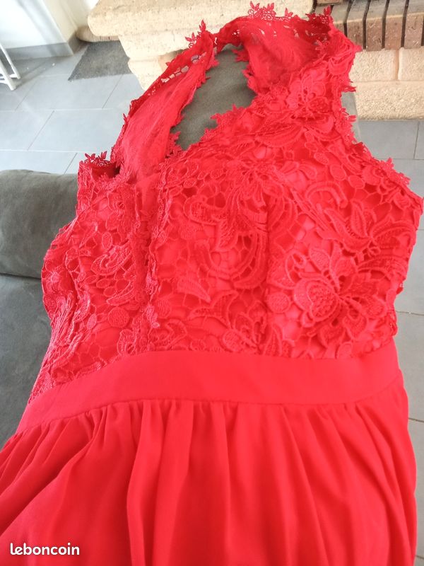 Robe de soirée avec chaussures à sorti (image 1)