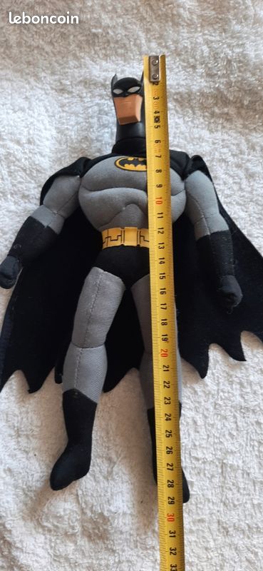 Peluche Batman 13 Cm – Doudou Souple Super-Héros – Figurine En Peluche Pour Enfants Et Collectionneurs