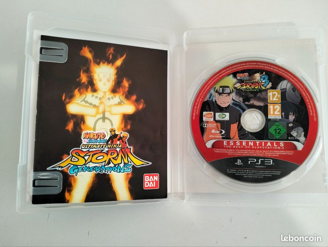 Jeu Naruto Shippuden Ultimate Ninja Storm 3 PS3 - Bon état - Version Française