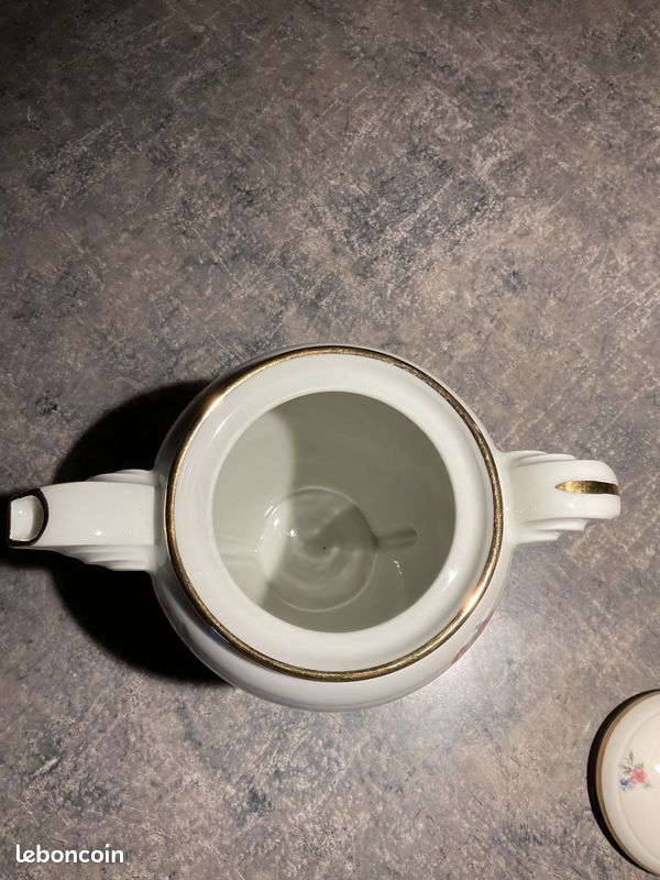 Cafetière théière porcelaine de limoges (image 5)