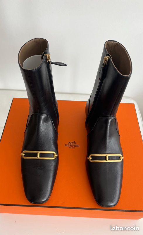 Bottines Hermès Taille 37 (image 9)