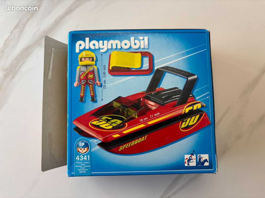 Playmobil 4341 - Speedboat / Hors-bord à emporter (image 2)