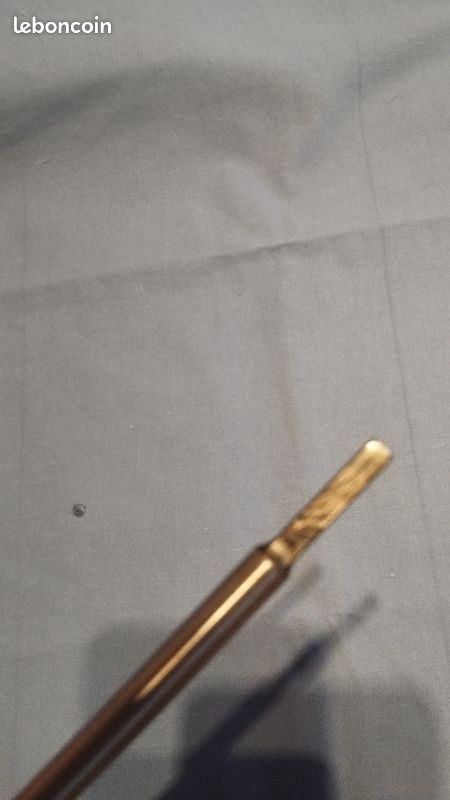 Axe tige transmission 0.76 cm acier trempé , diamètre tige 8 mm ,9 cannelure et carré 5 mmpour débroussailleuse multi-outil SCHEPPACH ou autres (image 6)