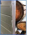 Portail Aluminium à 2 vantaux marron - Largeur 3,50 m (image 2)