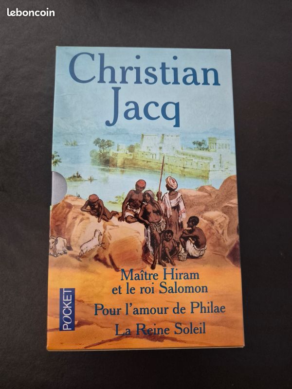 Trilogie livre de poche Christian Jacq (image 4)