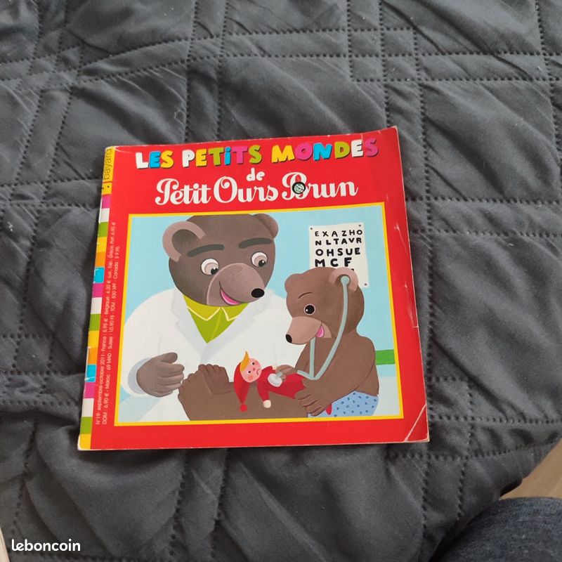 Livre petit ours brun (image 1)