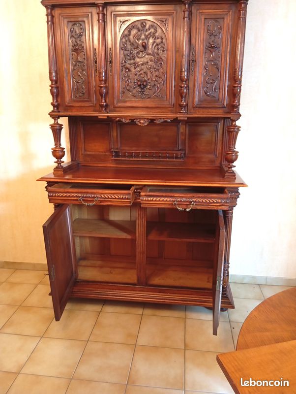 Magnifique buffet Henri 2 - Parfait état (image 4)