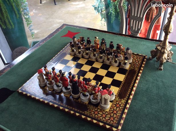 Jeu D'échecs - Vème Régiment Belge Dragons Légers - Bataille Waterloo