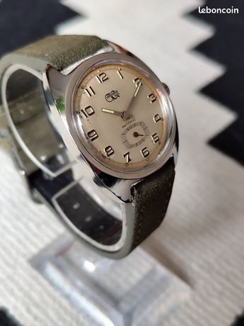 Montre Vintage Strato Mécanique FE 233 - Révisée - Cadran Crème Unisexe