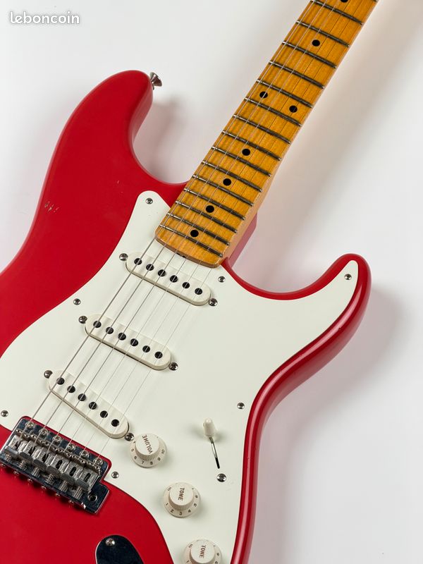 Occasion Fender Custom Shop 56 Journeyman Fiesta Red (image 1)