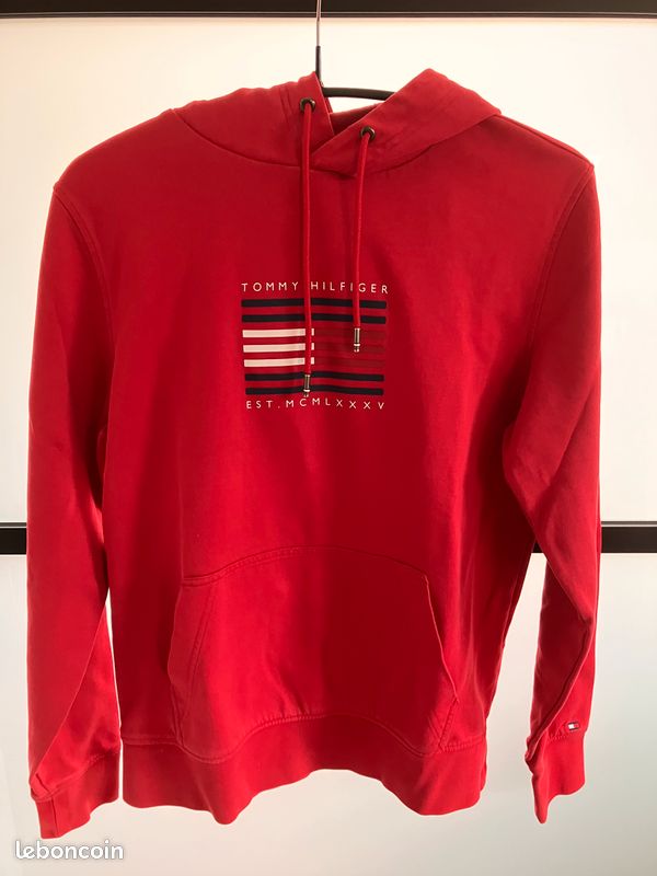Tommy Sweat Capuche De Marque Sweat à Capuche Rouge Marque Tommy