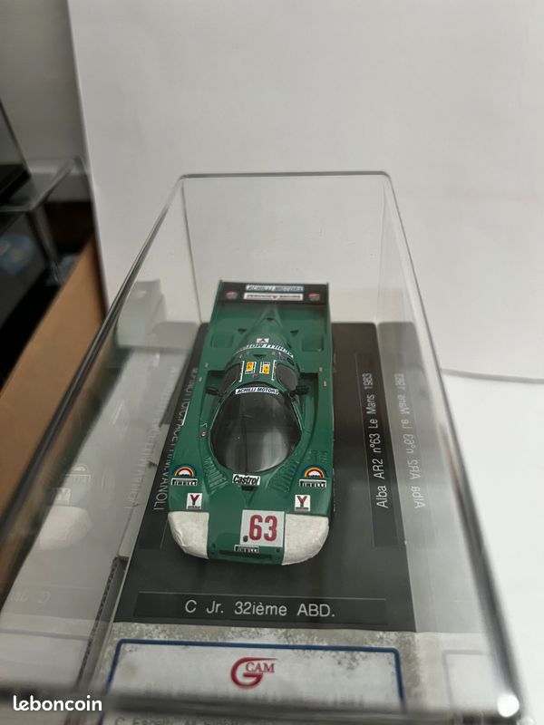 Alba Giannini #63 – 24 Heures Du Mans 1983 – Miniature GCAM 1/43 (Édition Limitée)