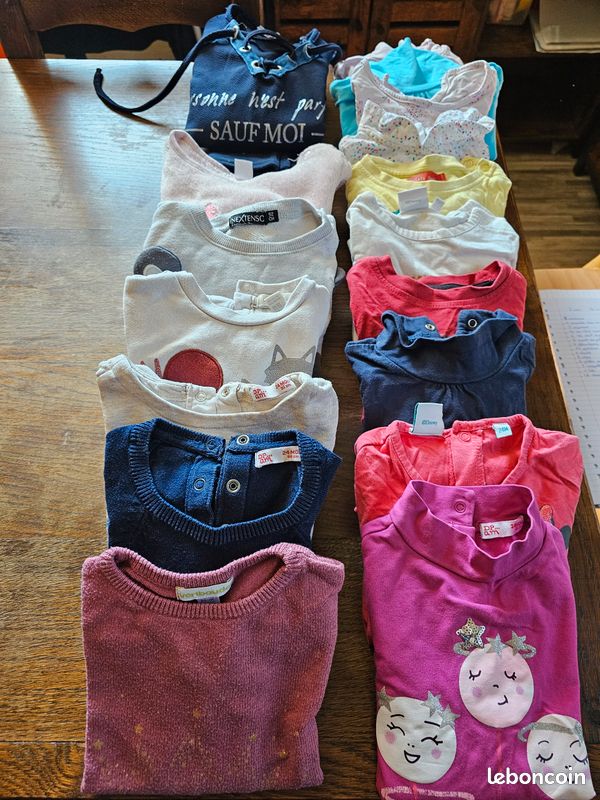 Vente vêtements fille 2 ans (image 3)