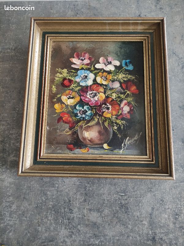 Tableau florales en peinture p41 (image 4)