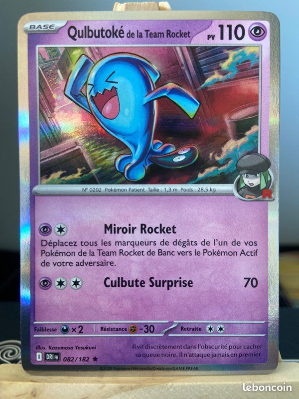 Rattatac de la Team Rocket Reverse - Destined Rivals - DRIFR pokémon