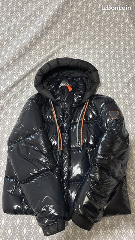 Gertrude Veste Noir Brillante Femme Nine – Doudoune Femme Courte