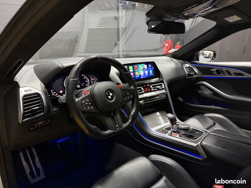 BMW M8 Compétition V8 4.4 625 cv Coupé xDrive - PACK CARBONE / LASER / CERAMIQUES / HARMAN KARDON / HUD (image 13)