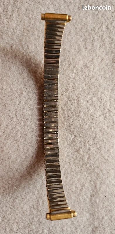 Bracelet montre extensible en acier mat, de 10 à 14 mm | Selfor Paris