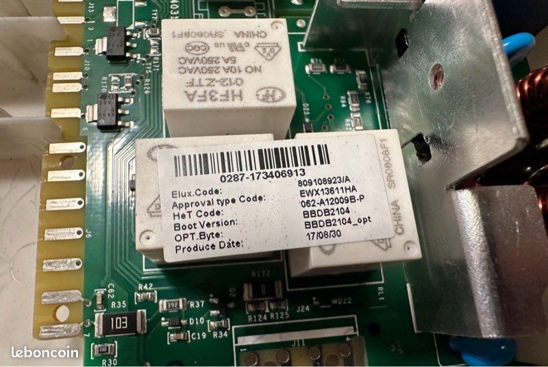 Module électronique lave-linge LG