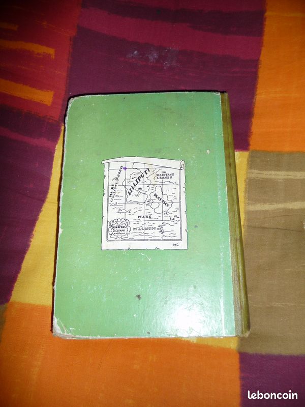 Livre ancien : Voyages de Gulliver (image 4)